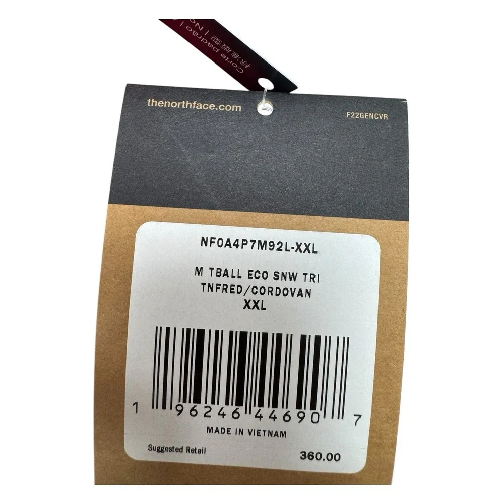 The North Face Thermoball Snow Triclimate NFOA4P7M92L‎ Jacket Men's XXL